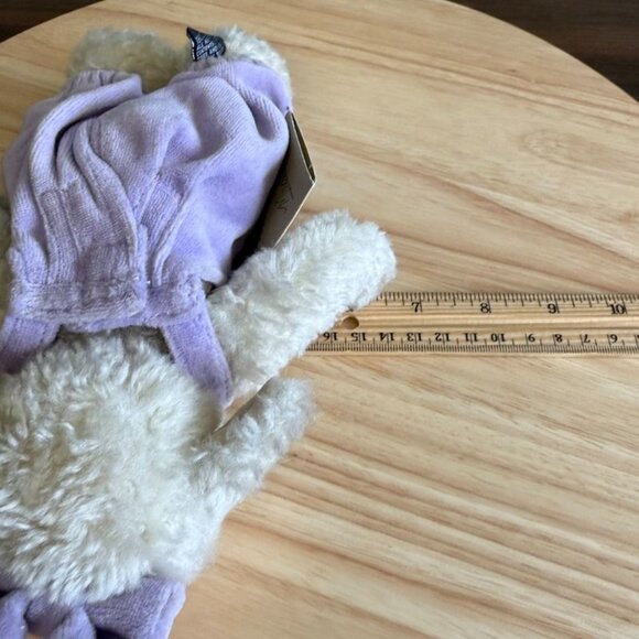 Boyds Bears Bearwear Madabot Eve Lamb Lavender Overalls 1985-1998  Retired Tags - Picture 7 of 7